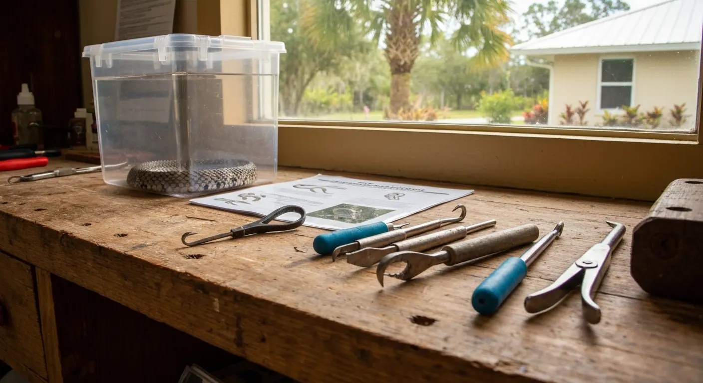 Snake removal and identification in Florida