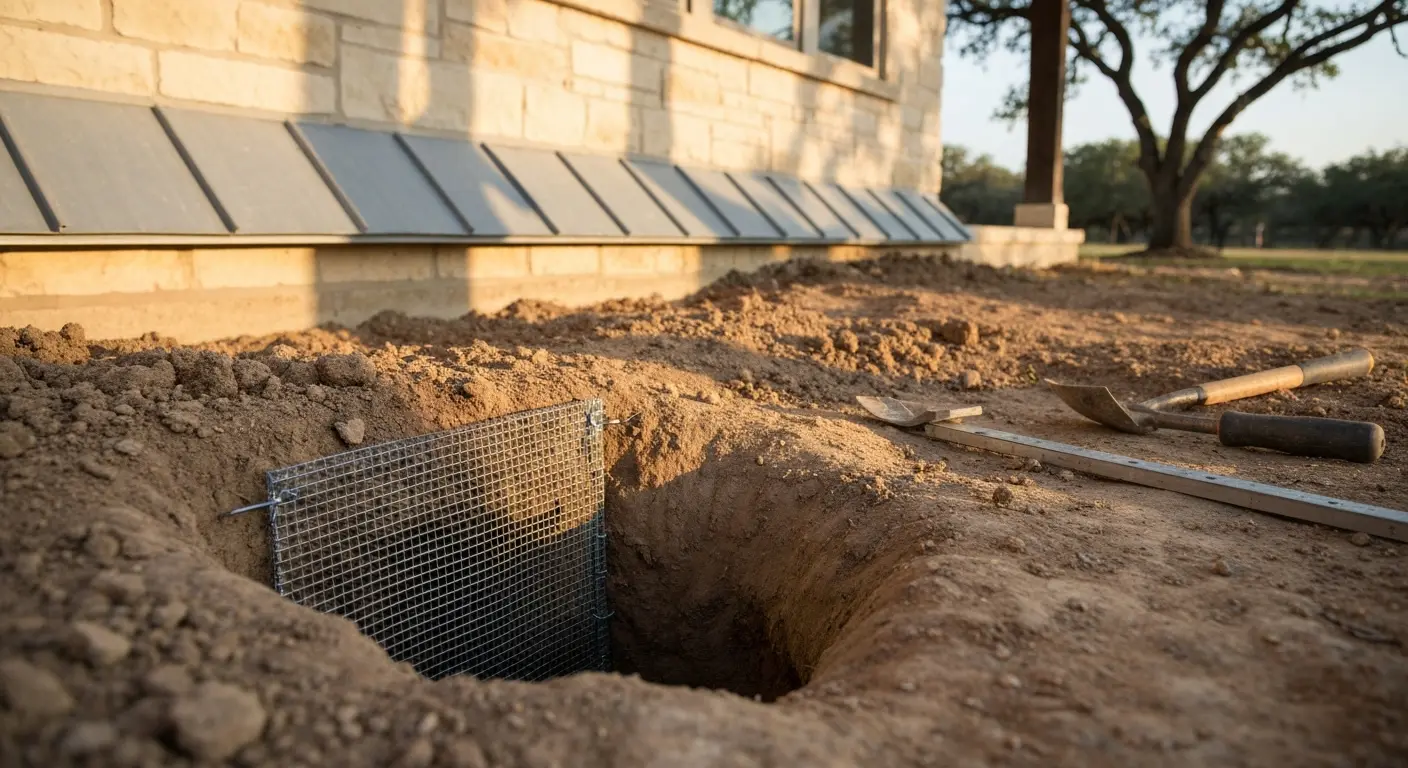 Armadillo digging control