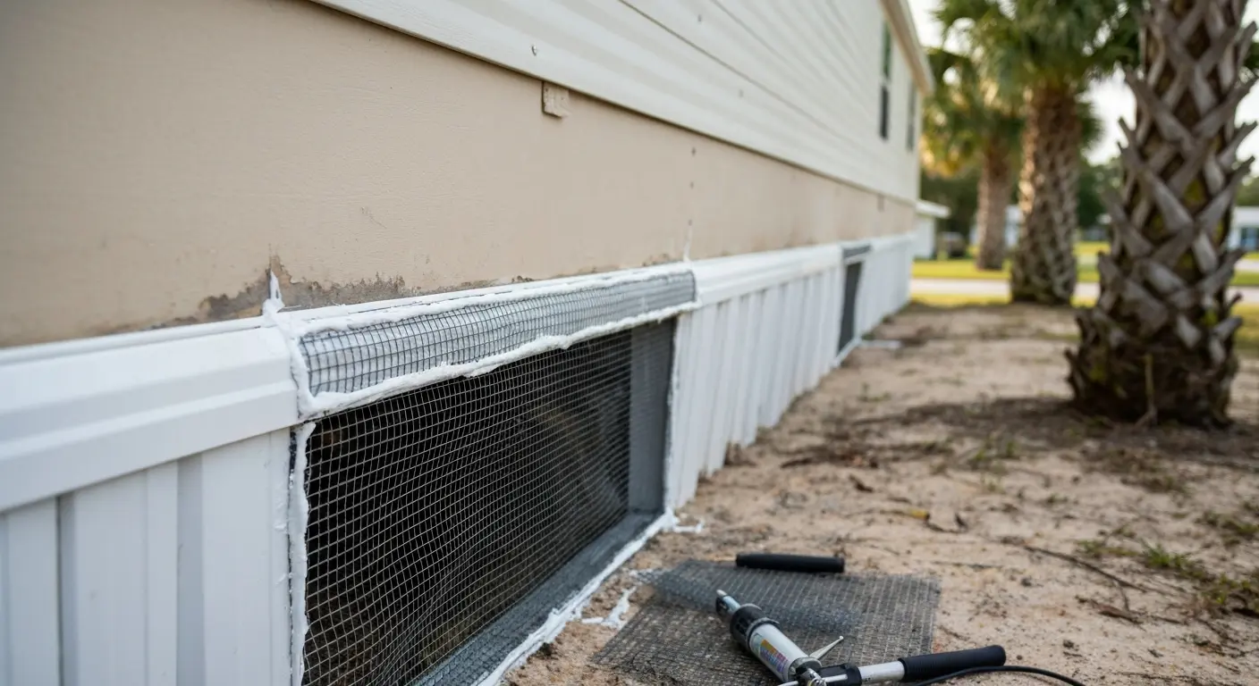 Rodent control work