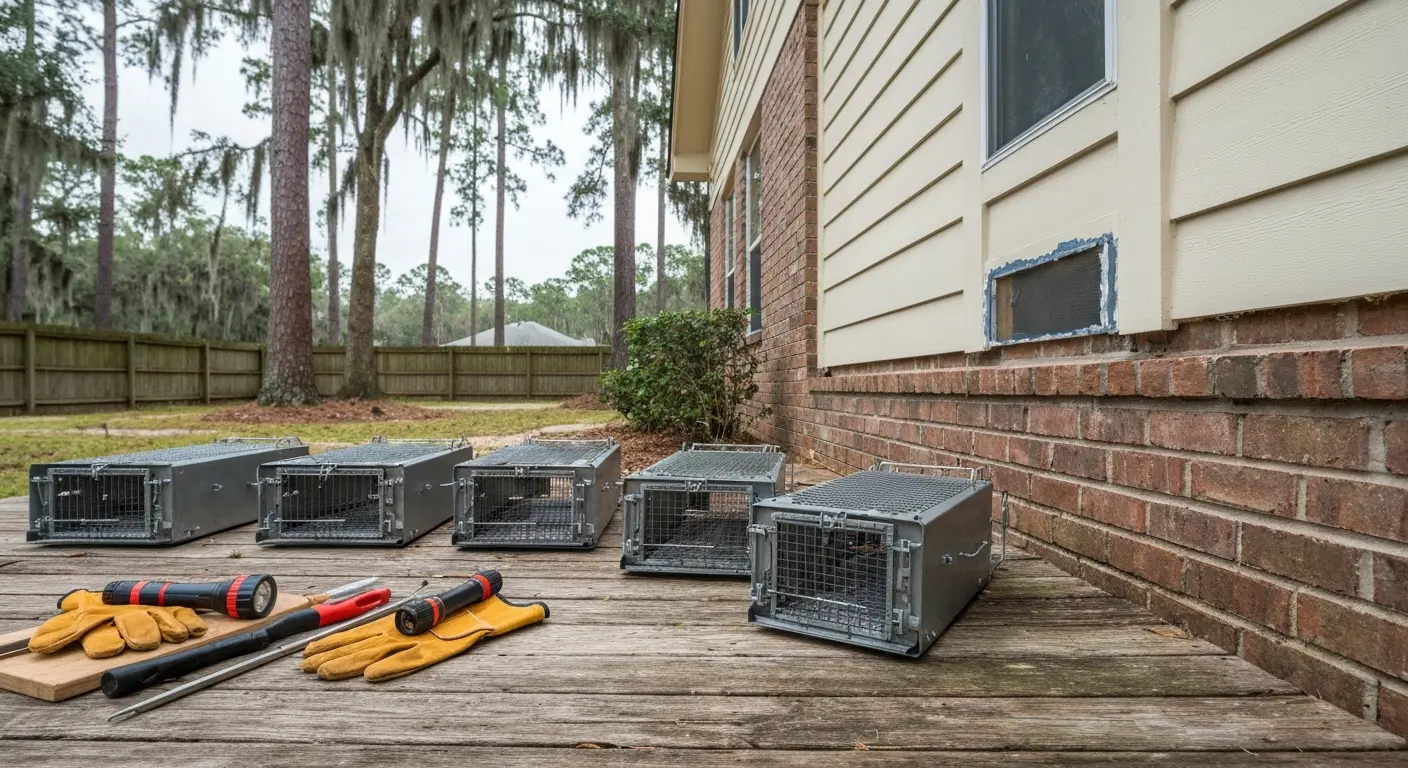 Raccoon removal service