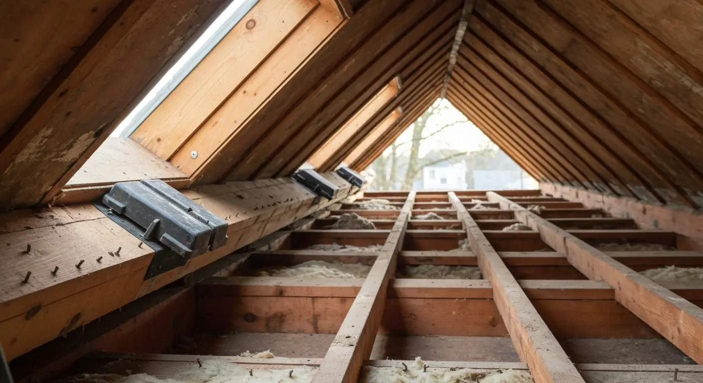 Bat removal from attic