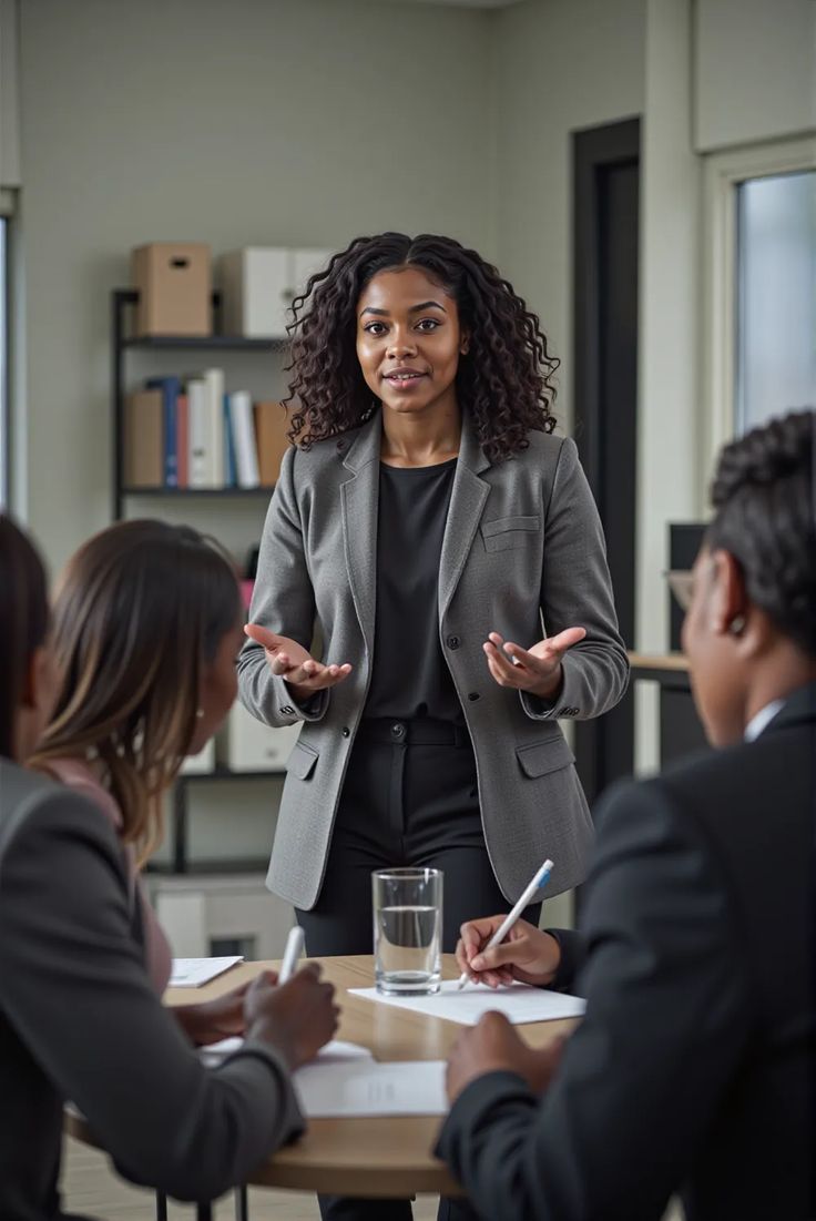 Professional business meeting