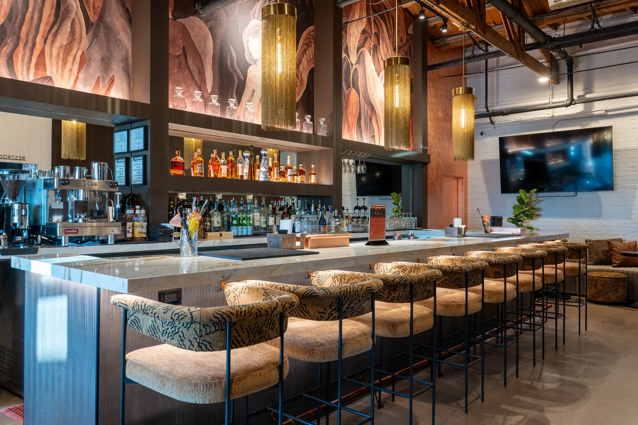 Bar and lounge build-out by Logan Construction