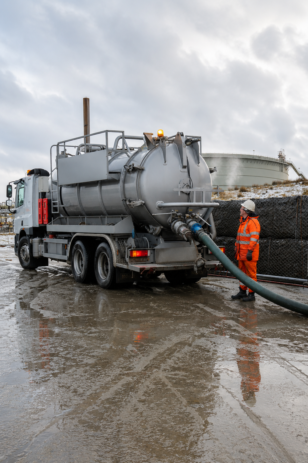  Hydrovac & Vacuum Truck