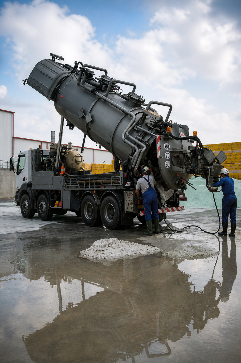  Hydrovac & Vacuum Truck