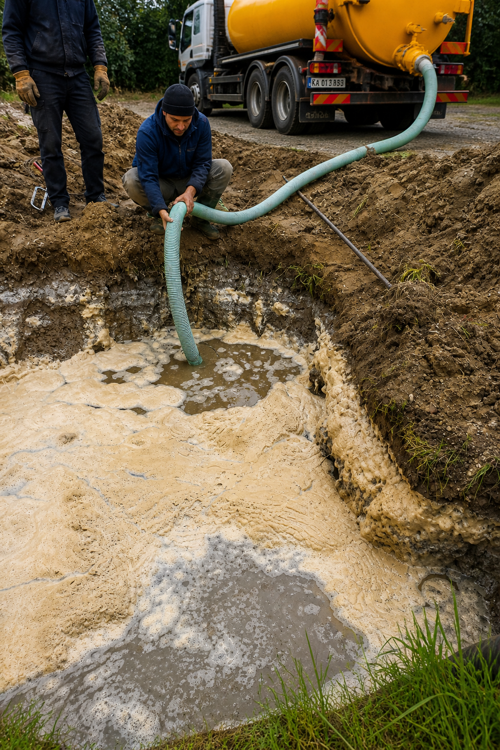  Hydrovac & Vacuum Truck