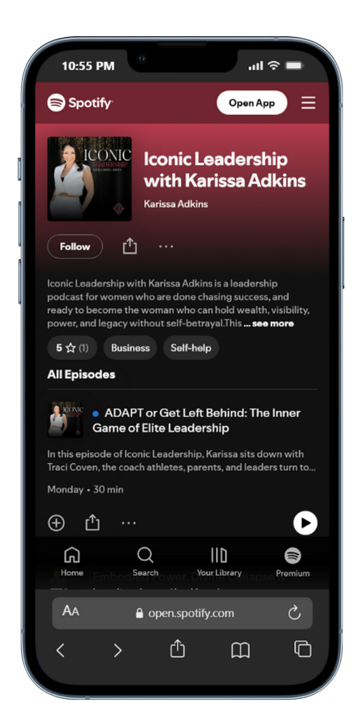 ICONIC Leadership Podcast on Spotify