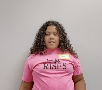 Teen girl at Rise Up Camp