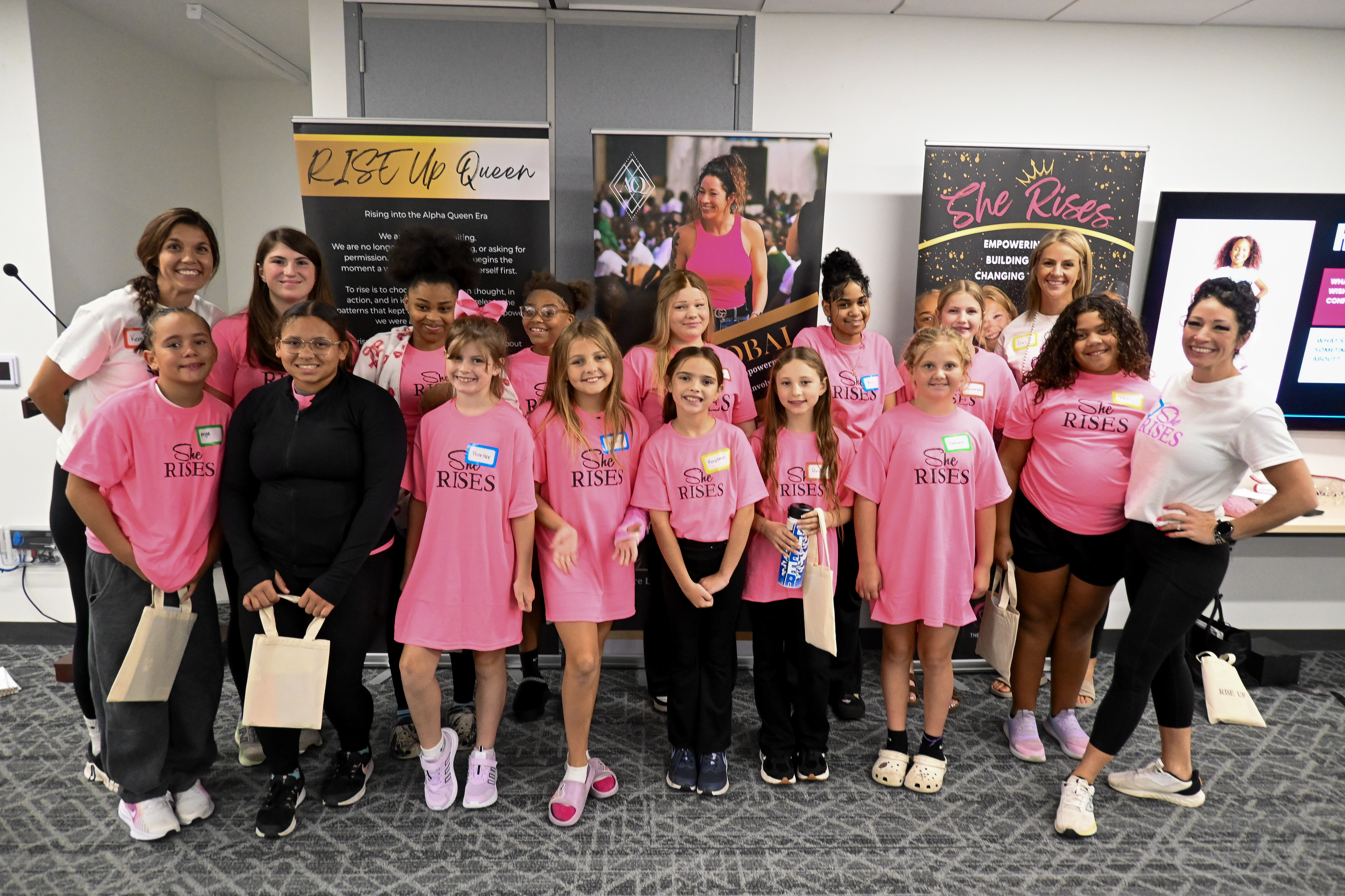 Rise Up Camp group photo 2026