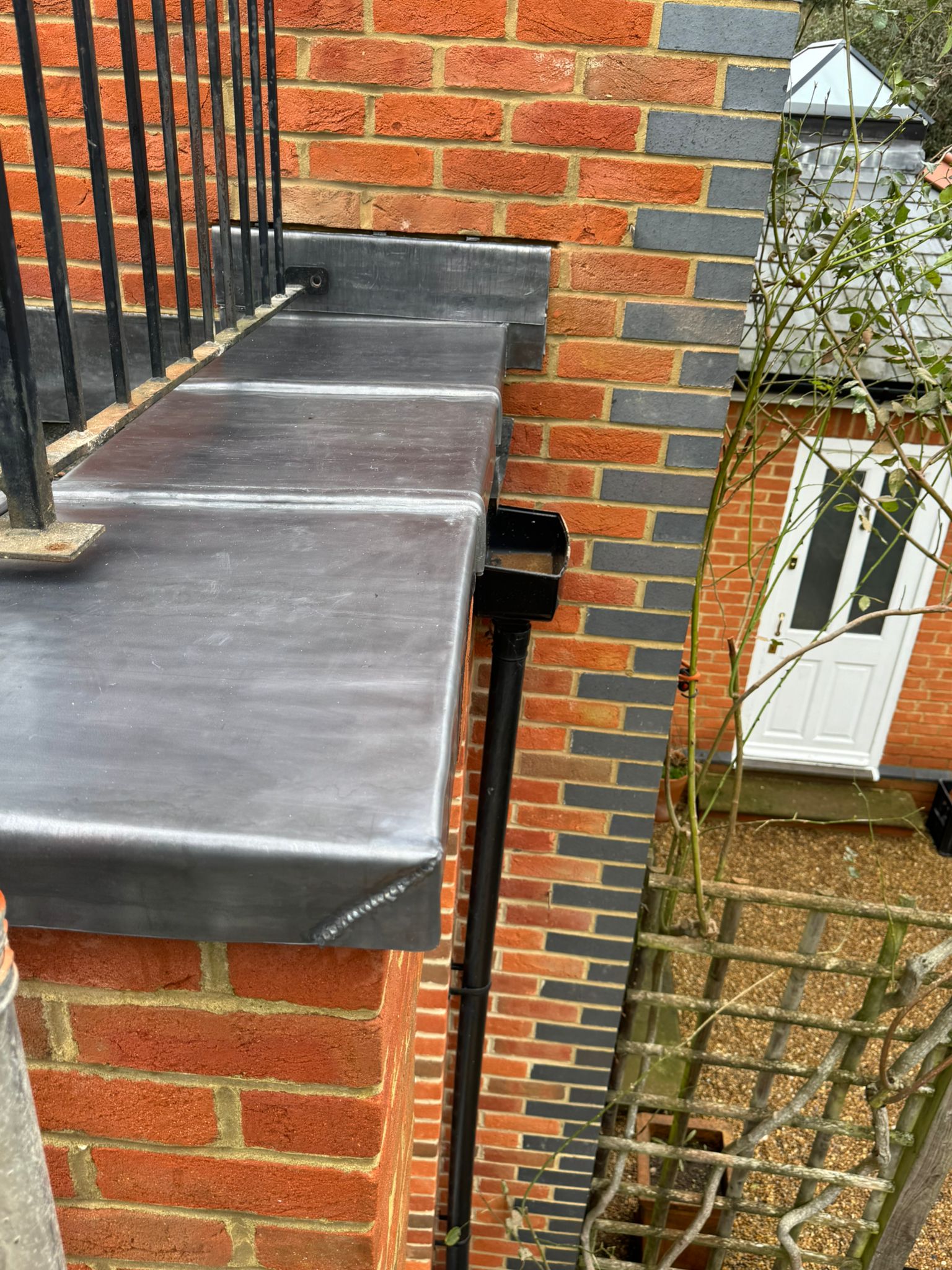 Lead welding carried out by Kane and Sons