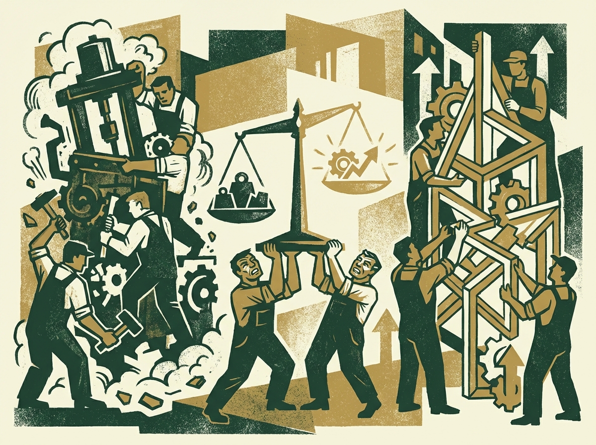 Financial modeling for strategic transition