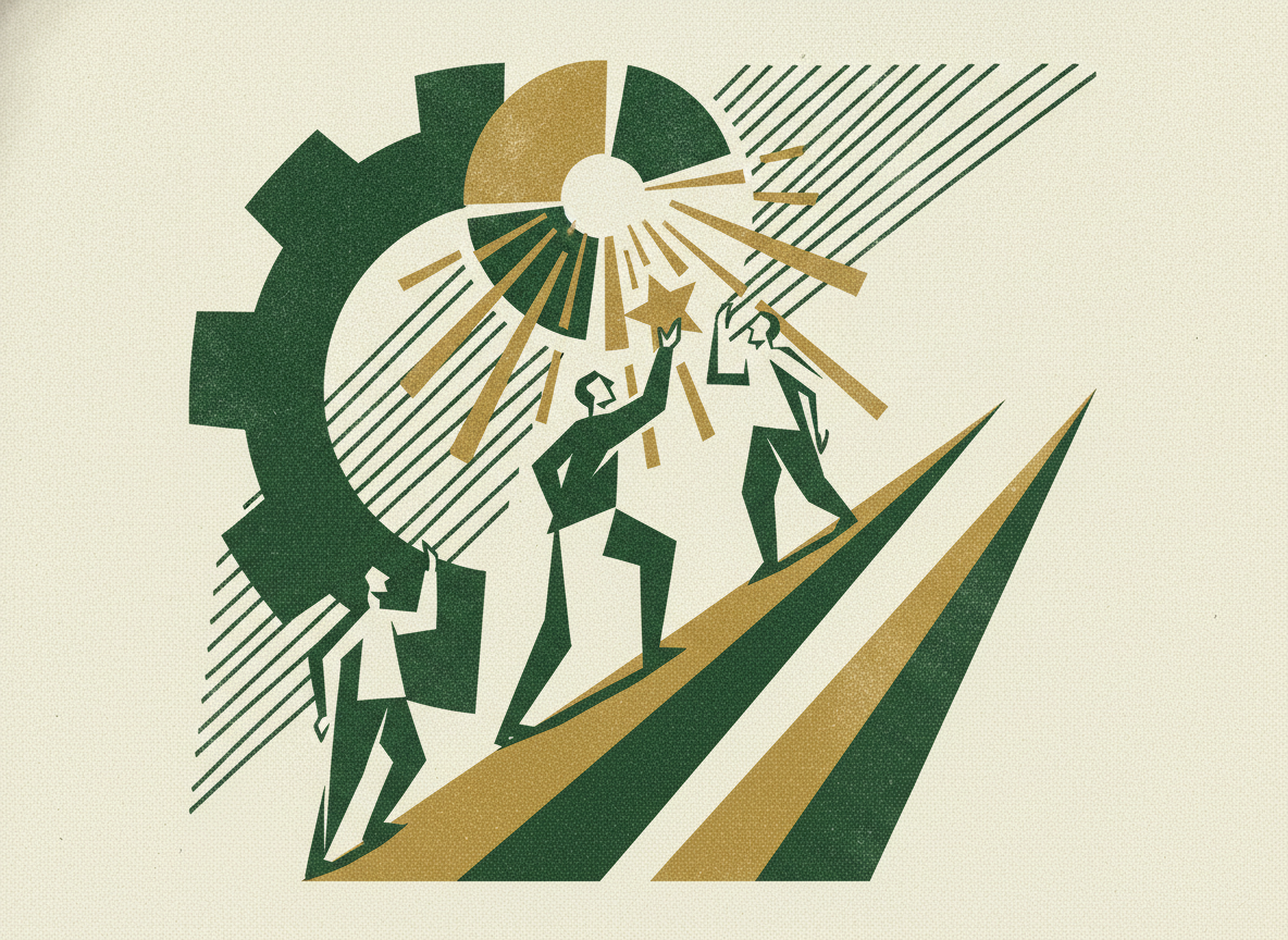 Woodcut illustration representing the valuation cap: rewarding early risk.