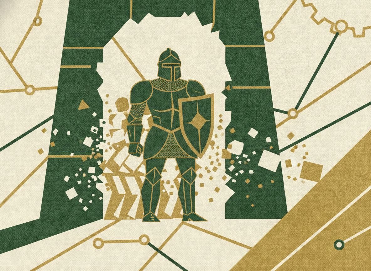 Woodcut illustration representing which add-backs survive due diligence.