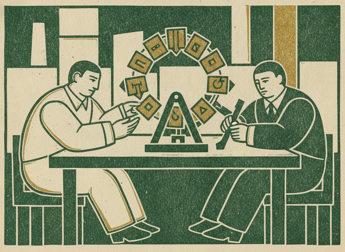 A founder and CFO in a recurring operating rhythm turning numbers into decisions.