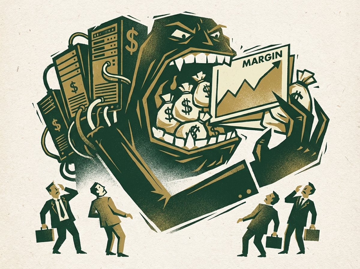 When the Server Bill Eats the Margin