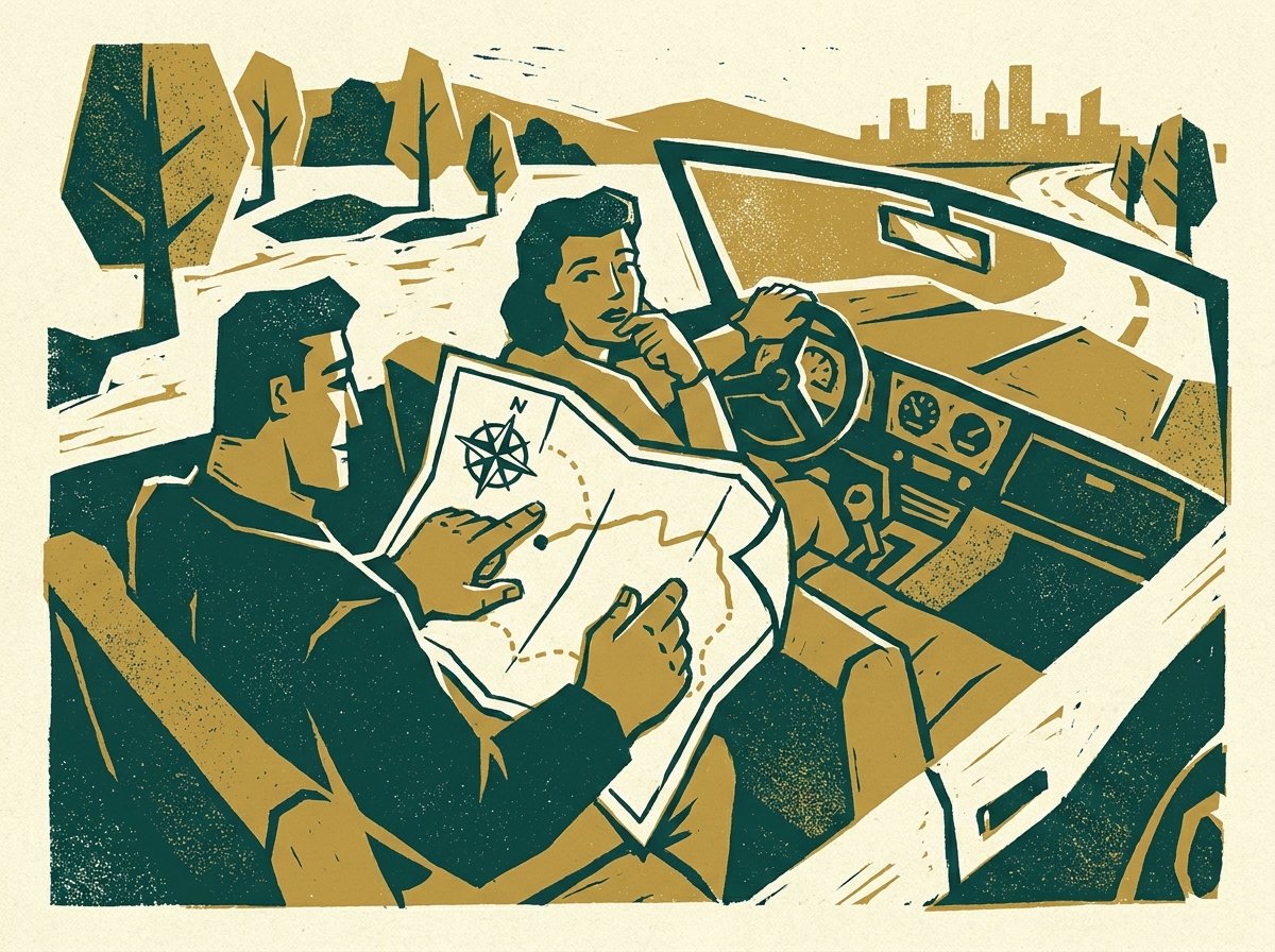 Learning to Read the Map Instead of Driving the Car Learning to Read the Map Instead of Driving the Car