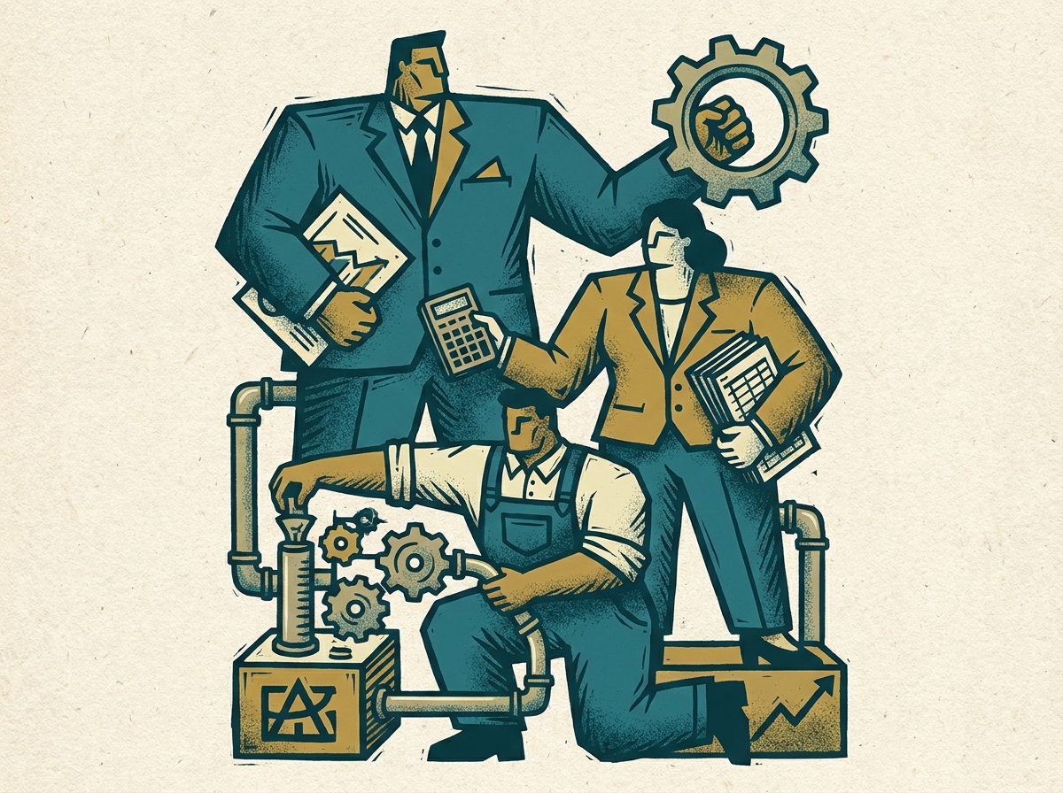 Layering: The Fractional CFO + Controller Model - Gears Meshing