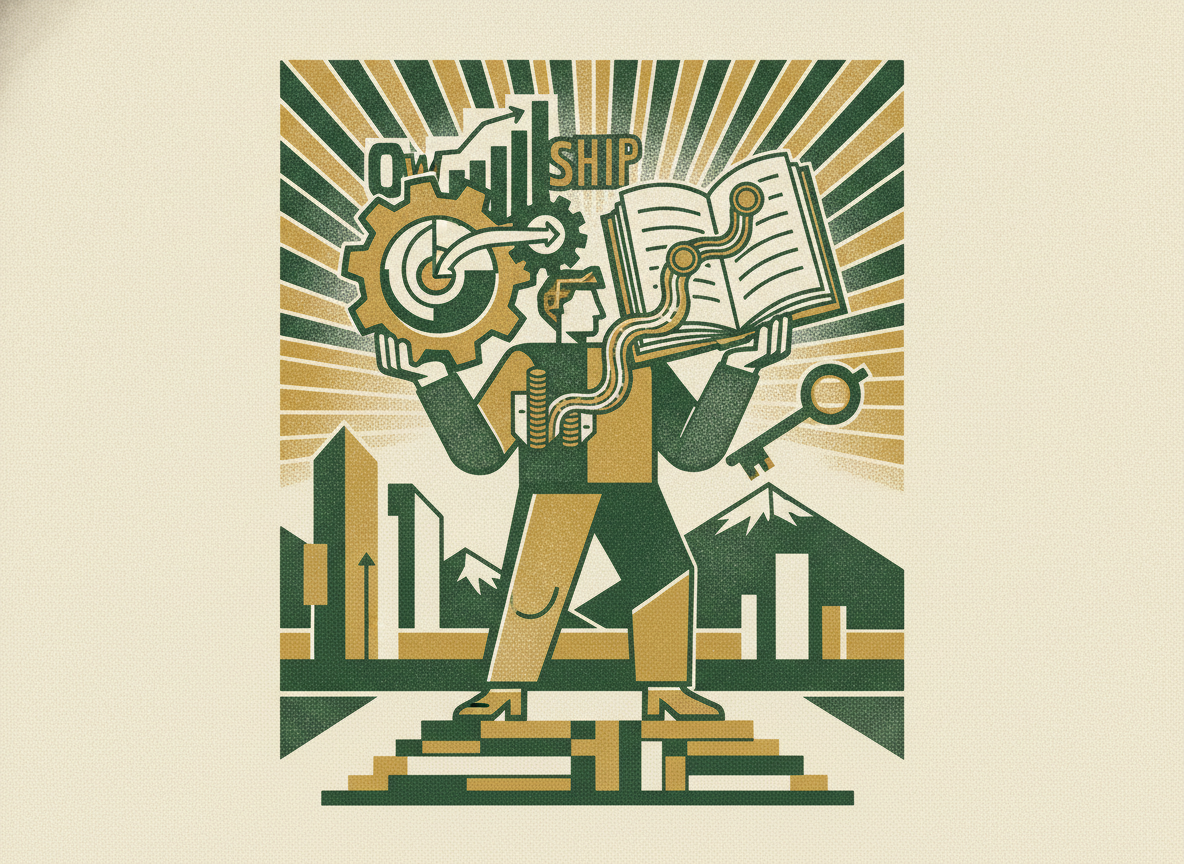 Woodcut illustration representing what a first fp&a hire actually owns.