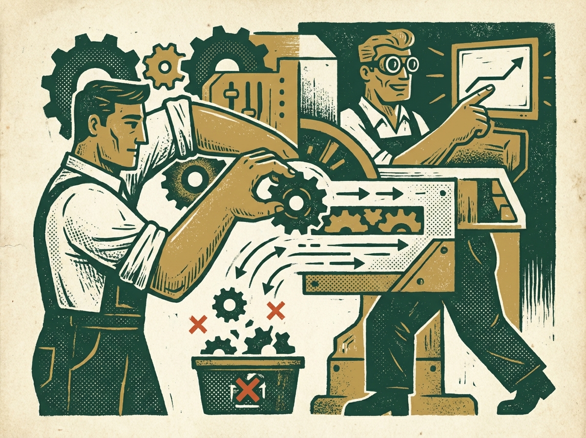 Process Automation Flowchart and Reinvestment Value