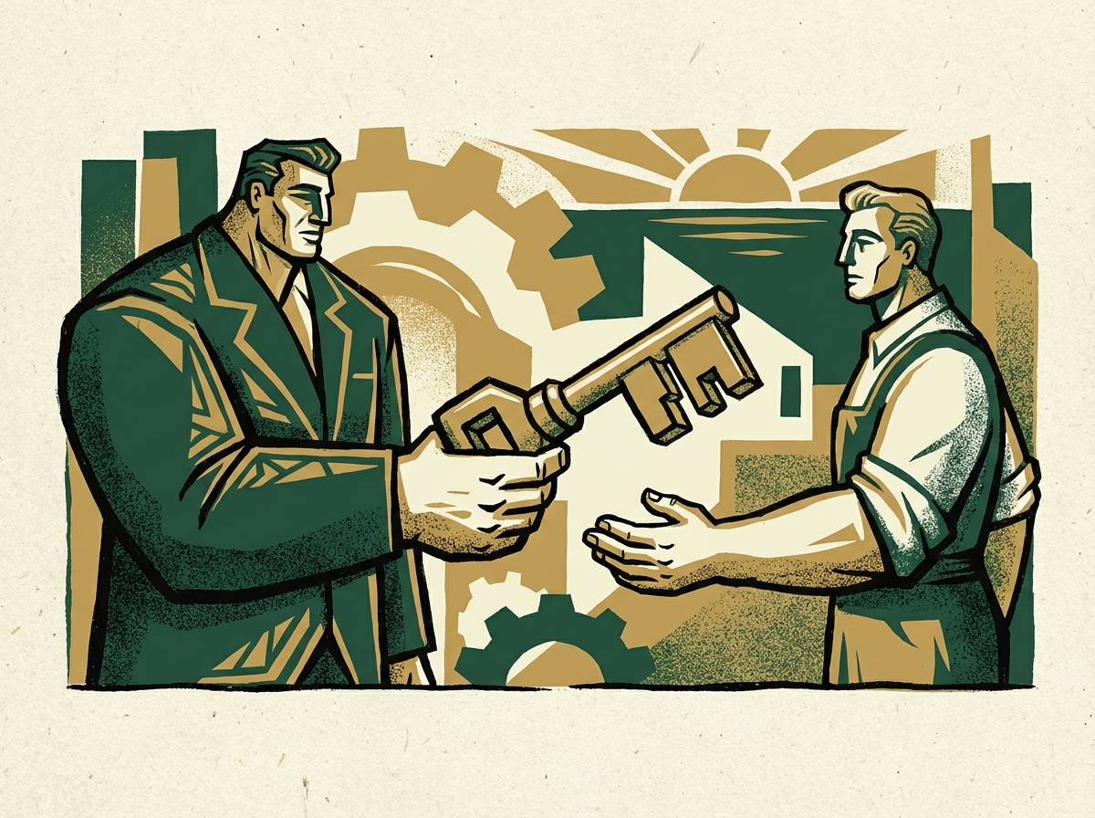 Decision tree flowchart for hiring a full-time CFO