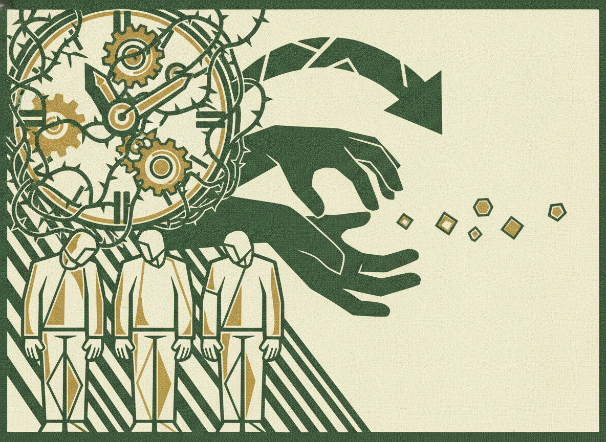Woodcut illustration representing why a slow close quietly costs you decisions.