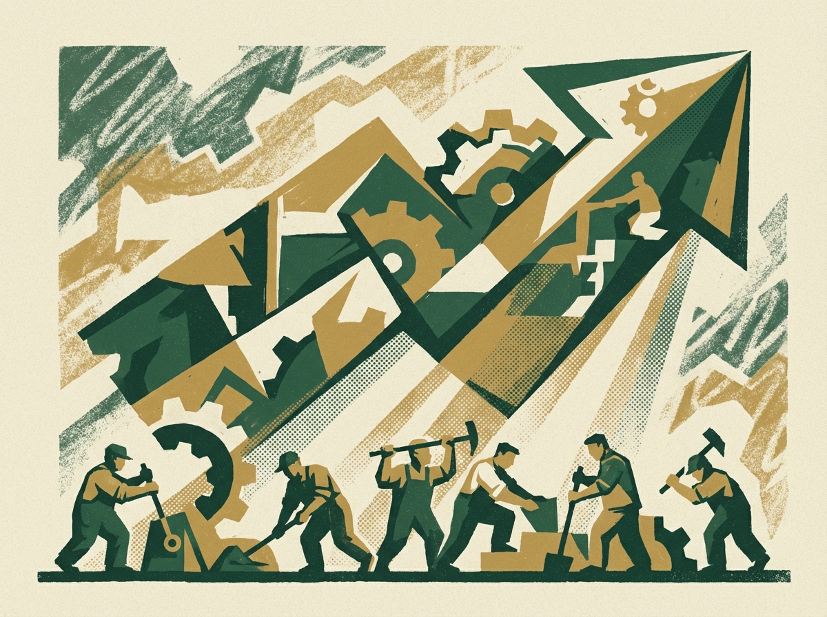 Scenario analysis chart showing base, bull, and bear case stress testing