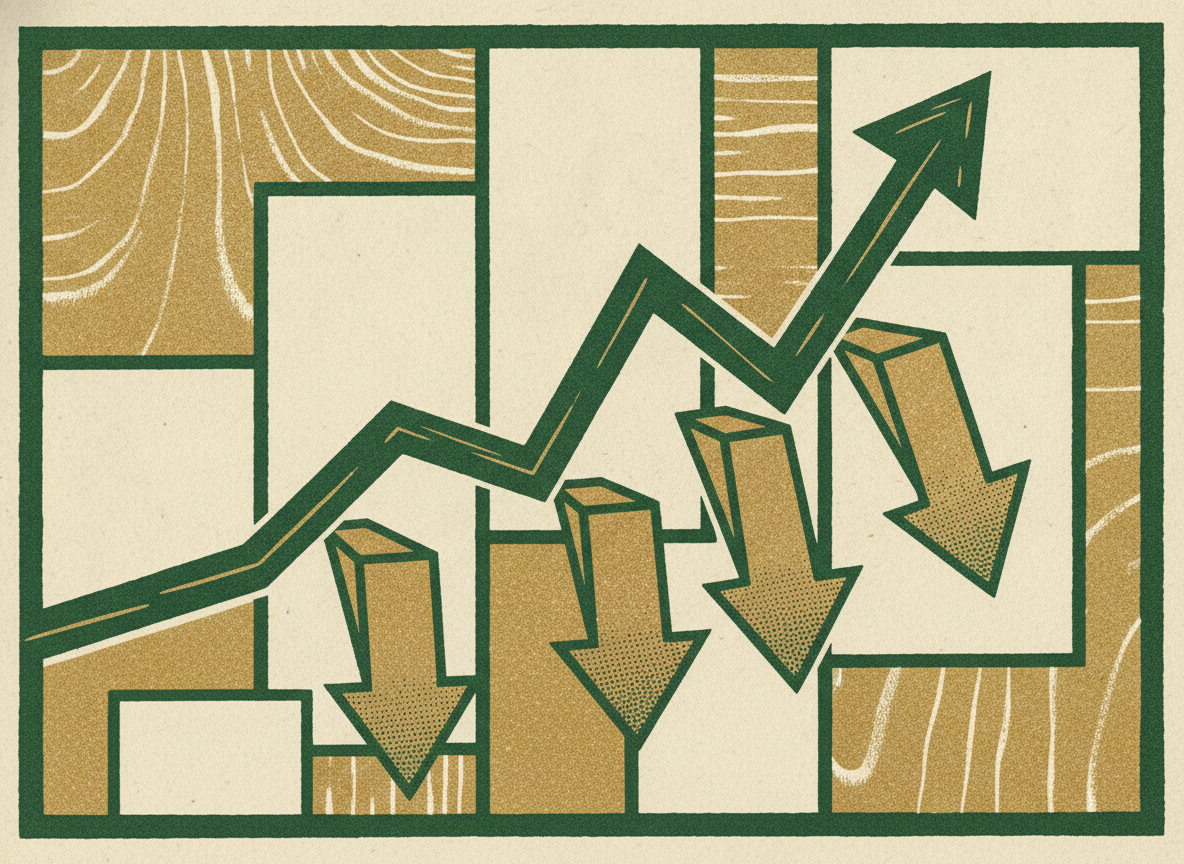 A steady gross margin line holding firm against rising cost pressure.