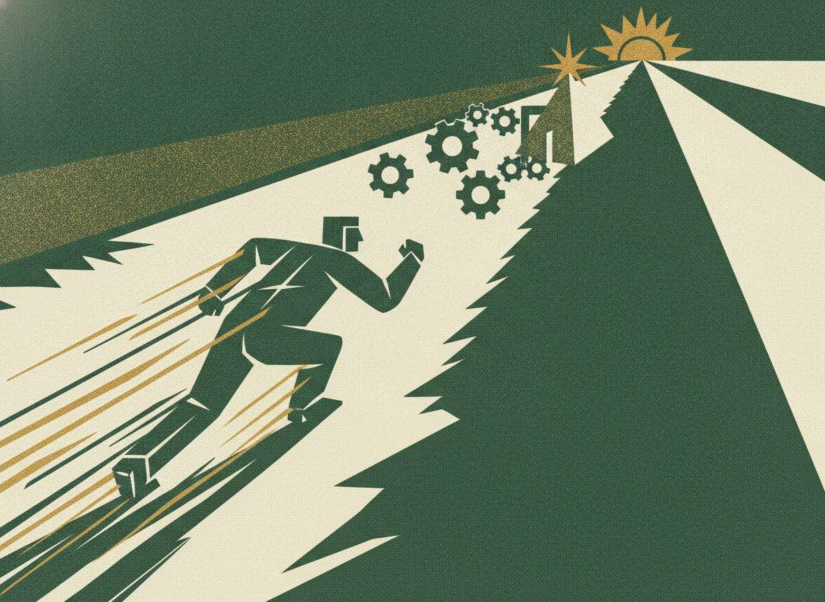 Woodcut illustration representing from faster close to better financial modeling.