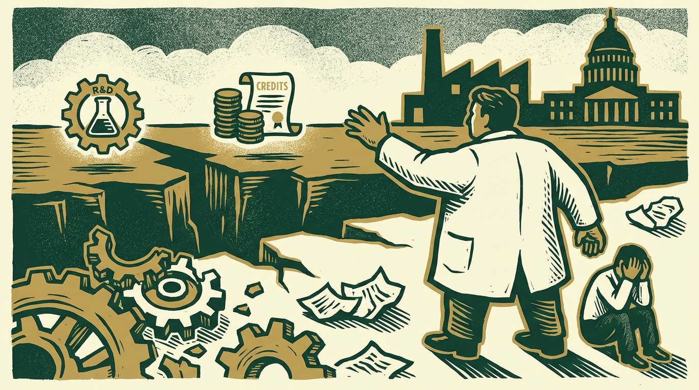 Engineers working on prototype - R&D Tax Credits