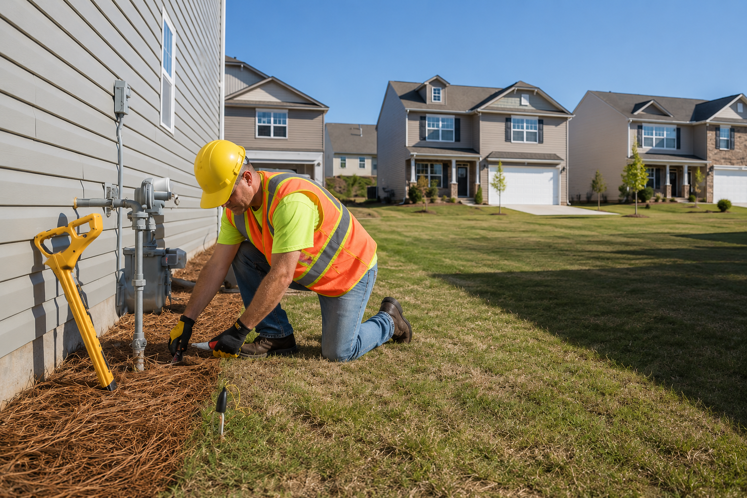 Private Utility Locating in Newark