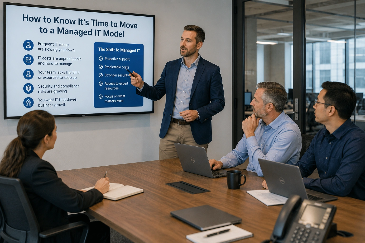 How to Know It's Time to Move to a Managed IT Model