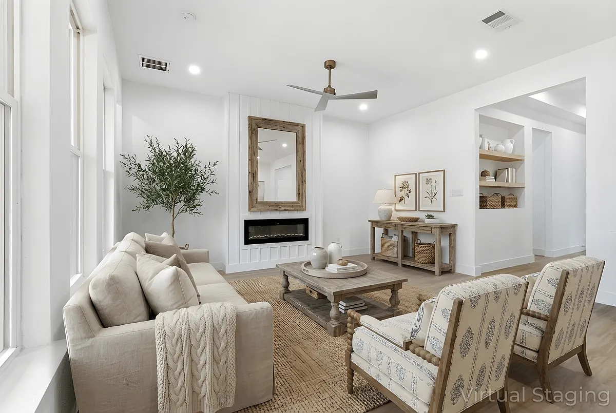 Two chairs in front of an old wooden door