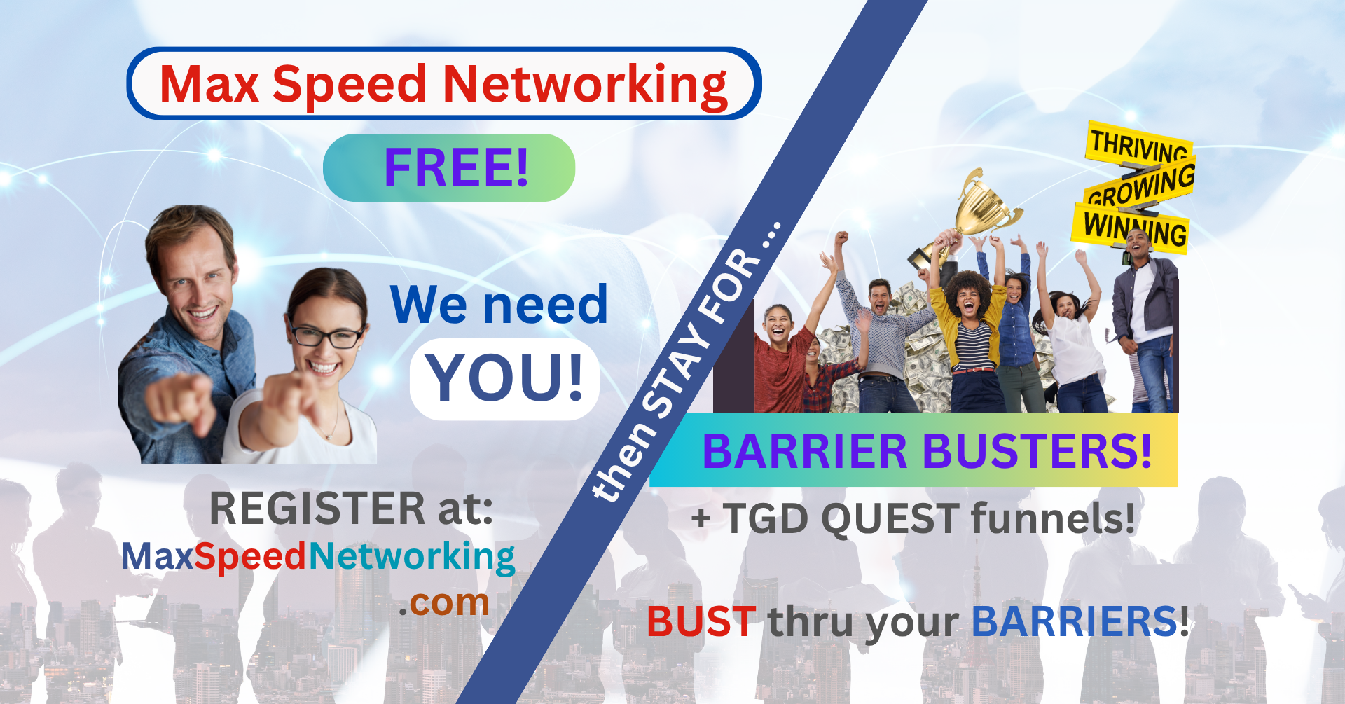 Max Speed Networking - blazing fast networking in just 30 min!