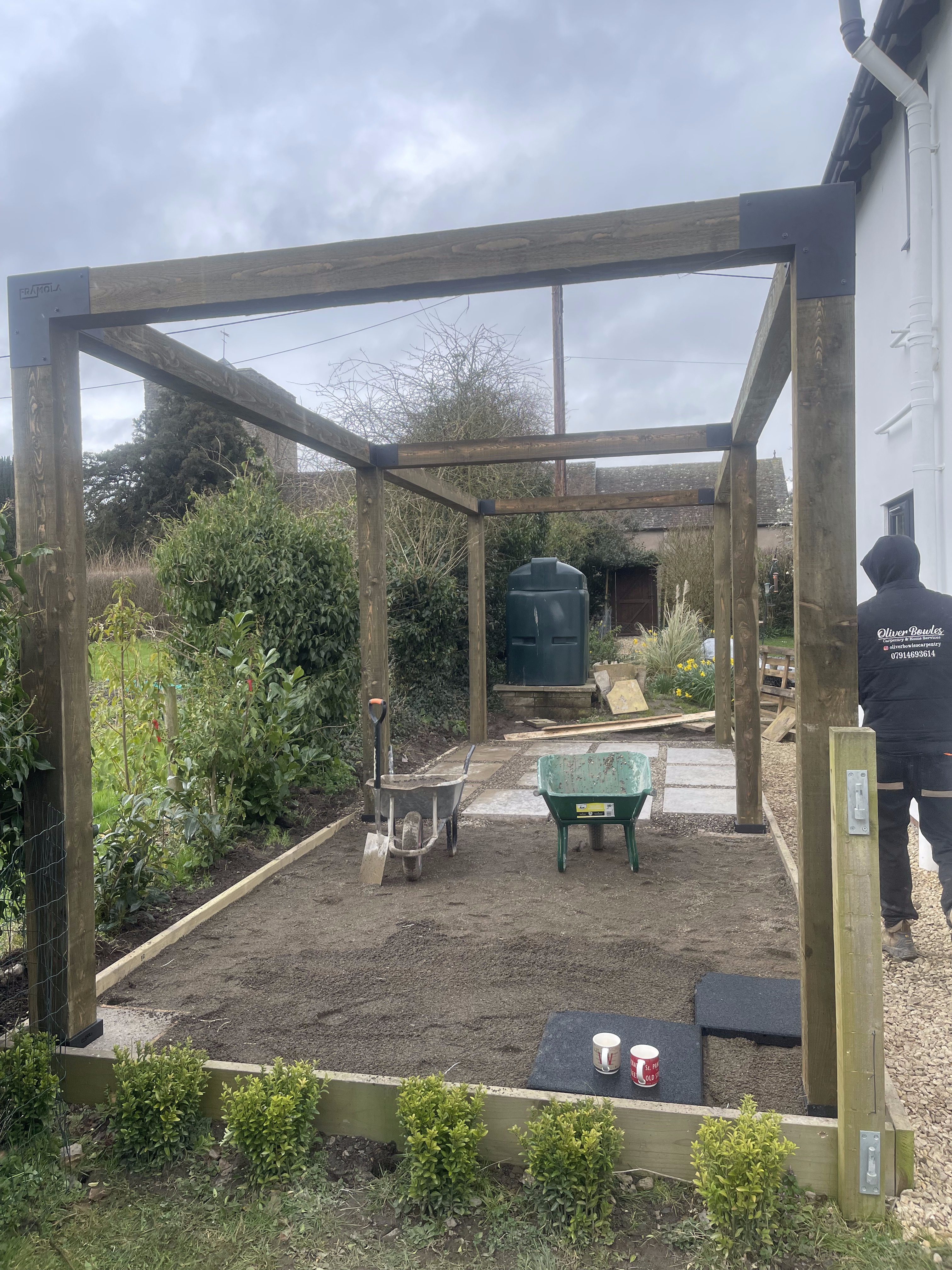 Pergola build
