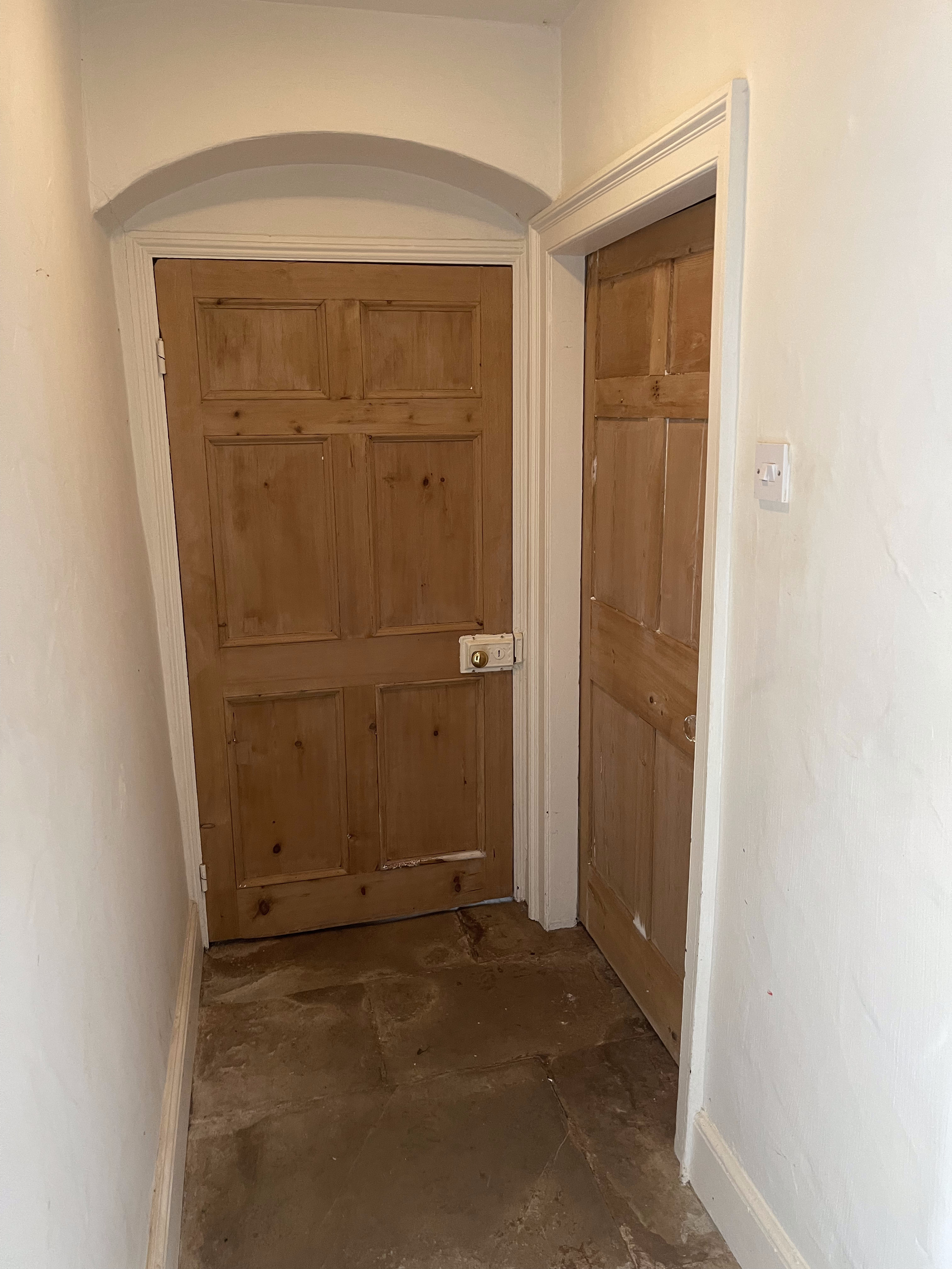 Oak panel door