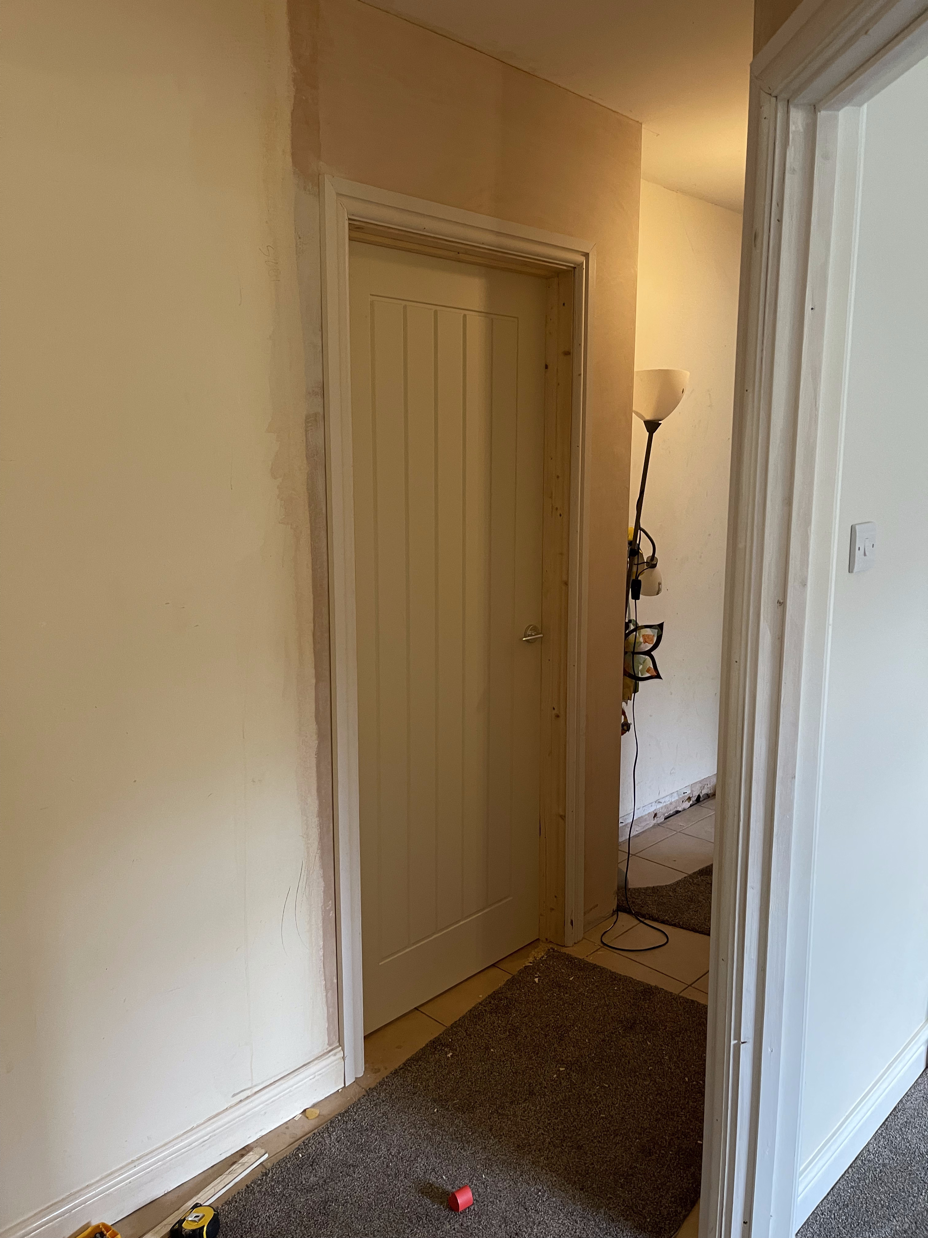 Hallway doors and skirting