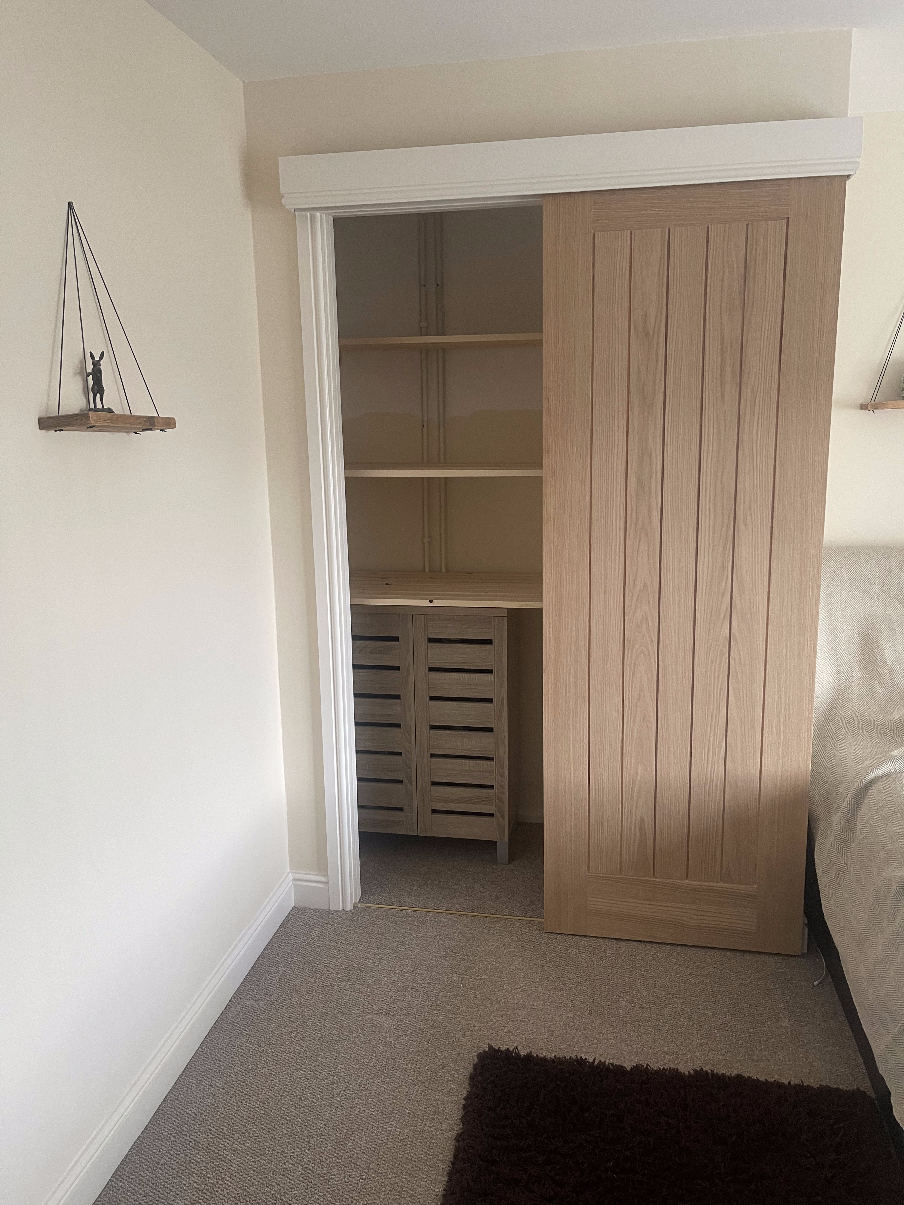 Bespoke shelving by Bowles Carpentry