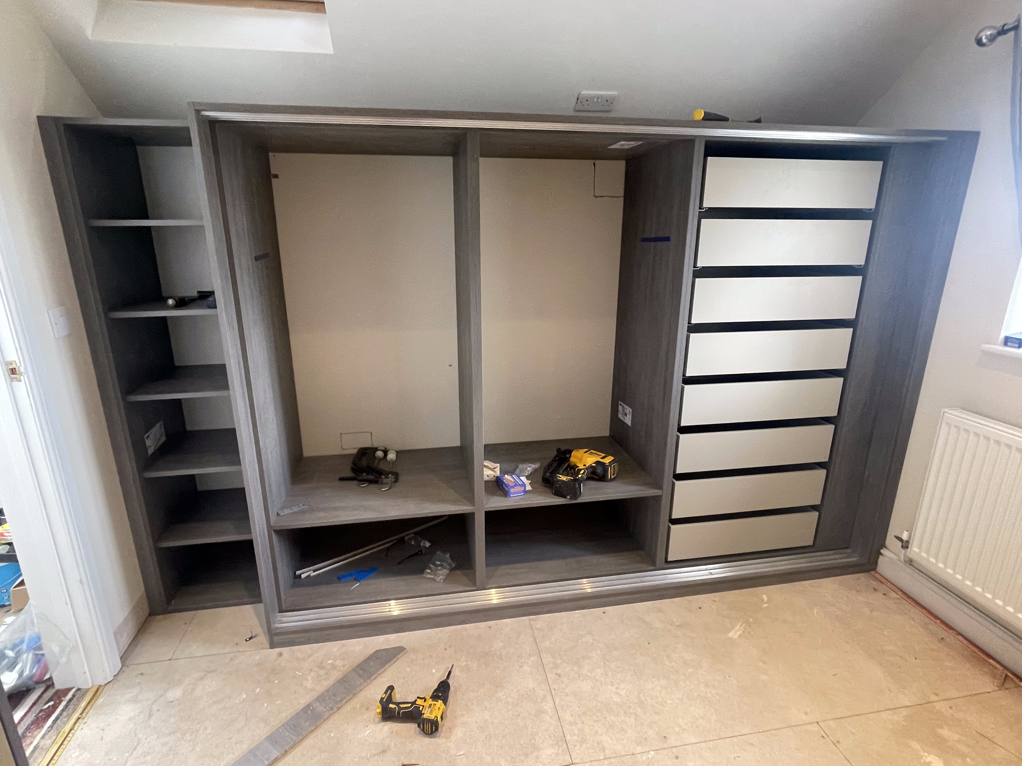 Wardrobe interior