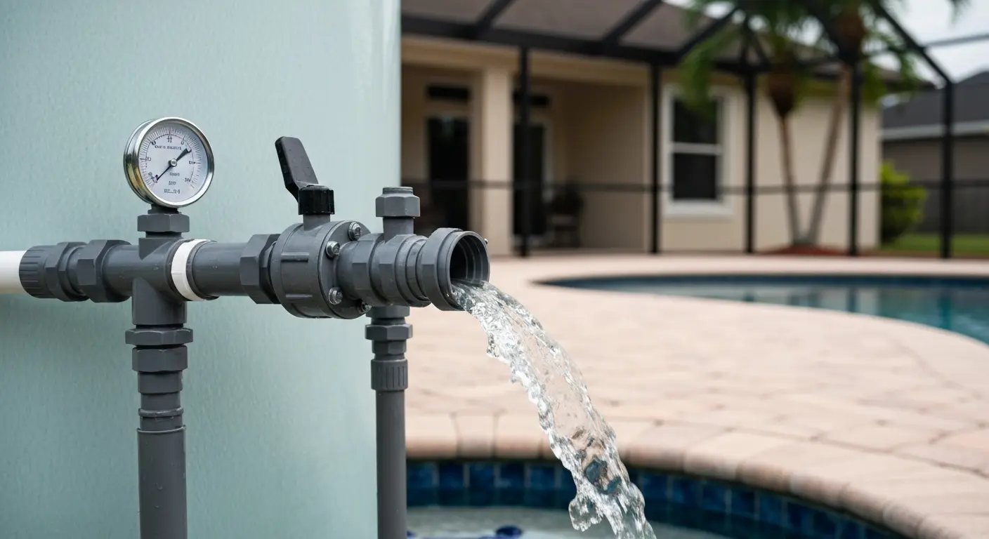 Sand filter maintenance service