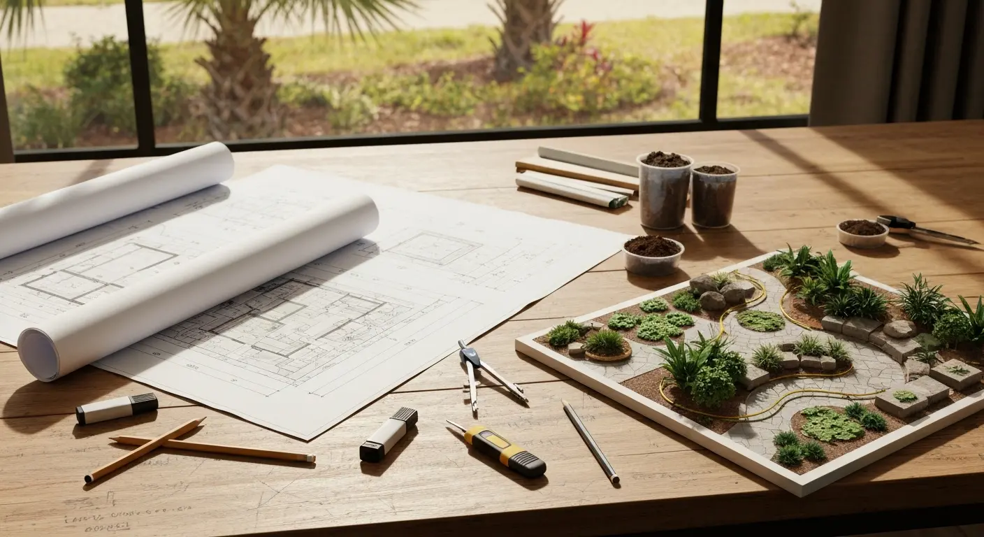 Landscape design planning