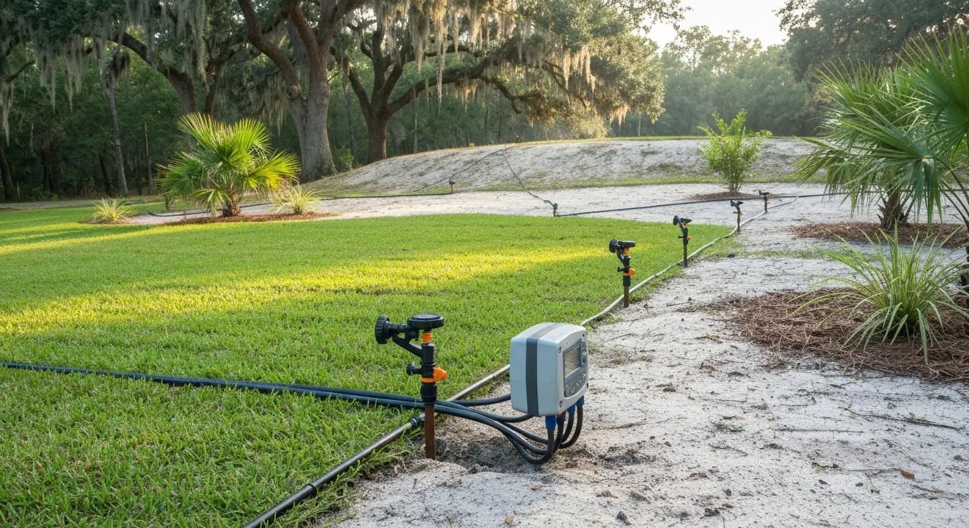 Irrigation installation