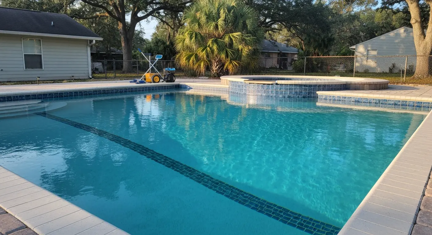 Custom pool construction