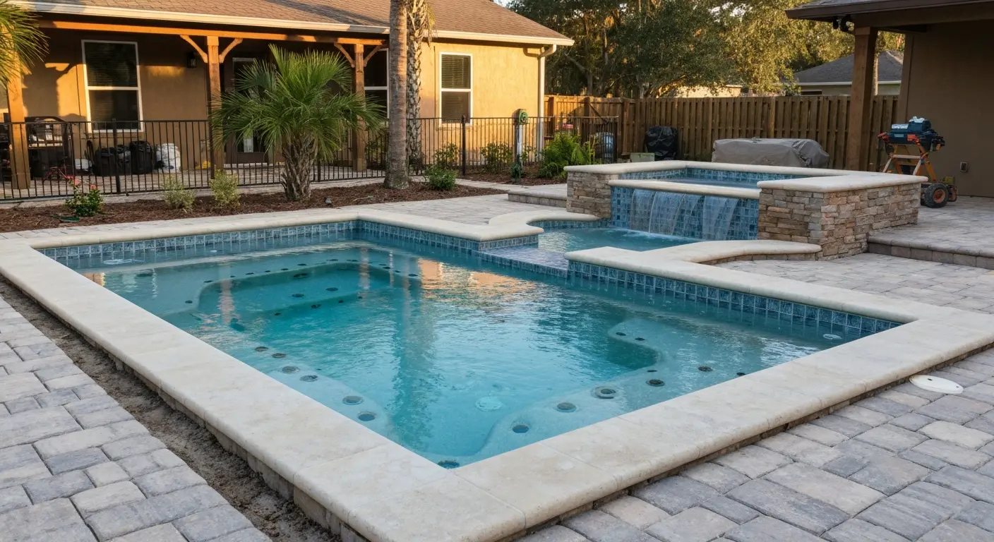 Spa installation