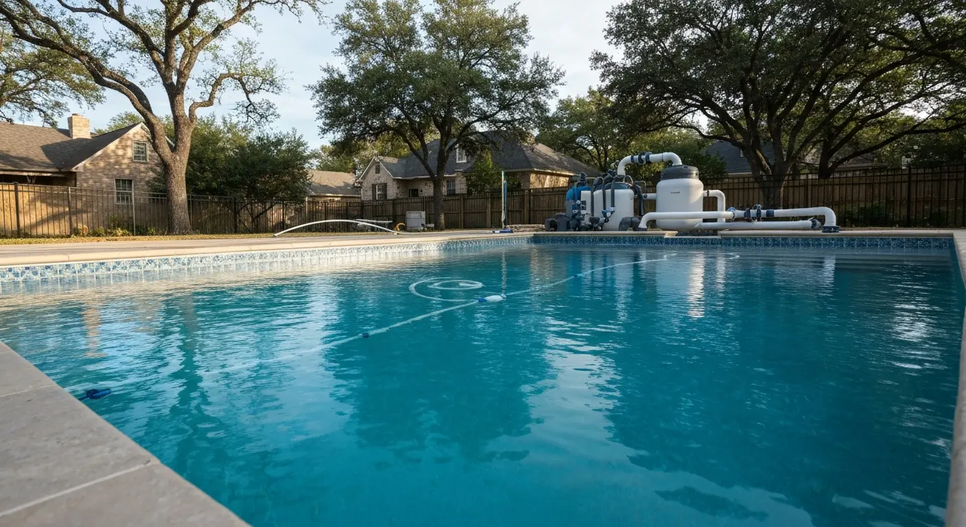 Pool renovation project
