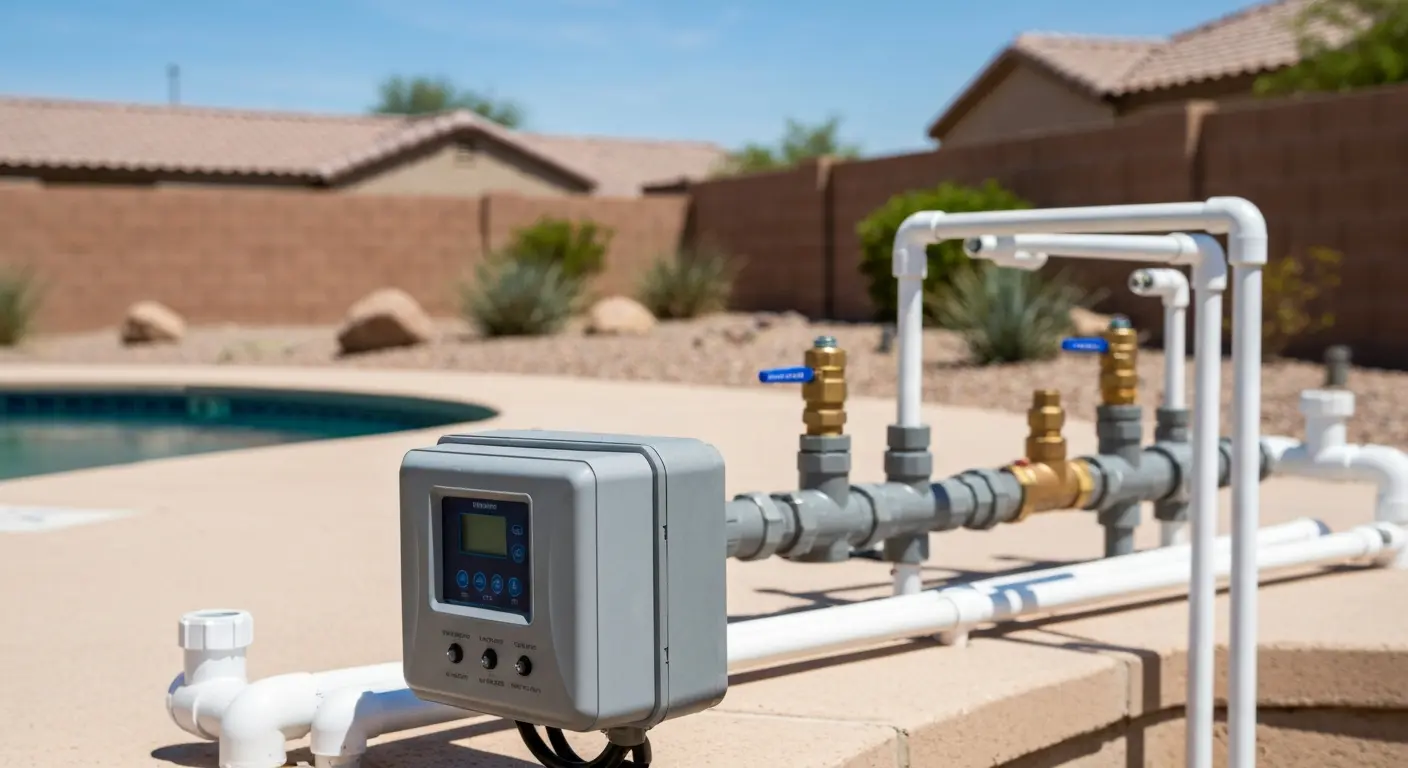 Saltwater pool system