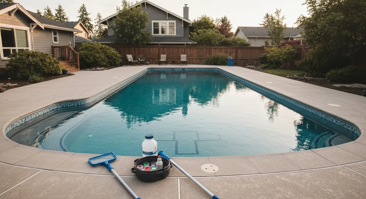 Custom pool design project