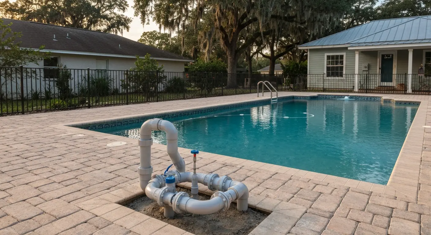 Pool remodeling project