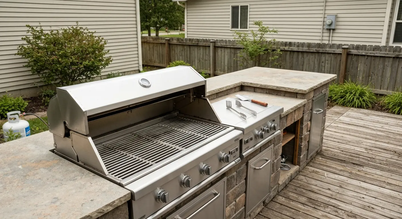 Outdoor kitchen project