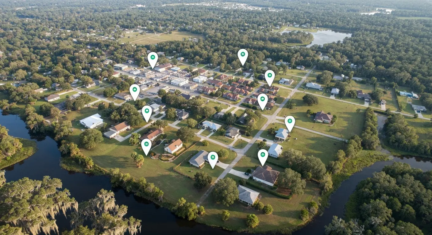 Trenton service area map