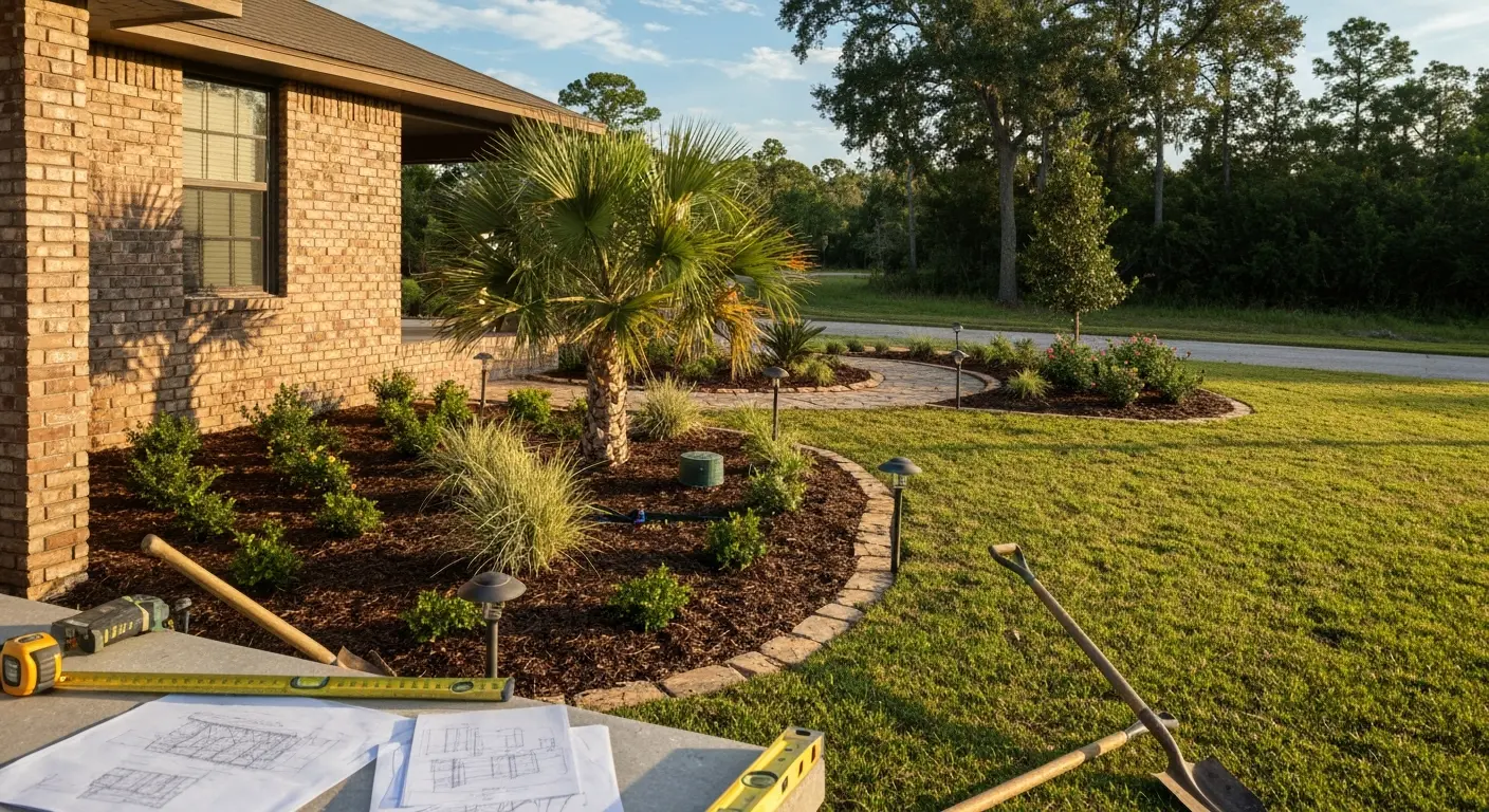 Landscape design plan